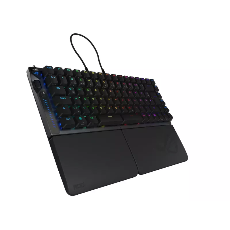 ASUS ROG Falcata Tastatur Gaming USB + RF Wireless + Bluetooth QWERTZ Deutsch Schwarz