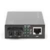 DIGITUS Medienkonverter, Multimode 10/100/1000Base-T auf 1000Base-SX, inkl. Netzteil, SC-Stecker, bis zu 0,5 km