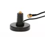 DIGITUS Wireless LAN Antennenfuß, Magnetfuß, RP-SMA-Stecker, 1,5 m Low-Loss-Kabel