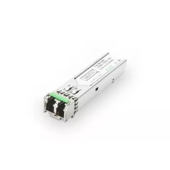 DIGITUS 1,25 Gbit/s SFP-Modul, bis zu 80 km Singlemode, LC-Duplex-Stecker 1000Base-LX, 1550 nm