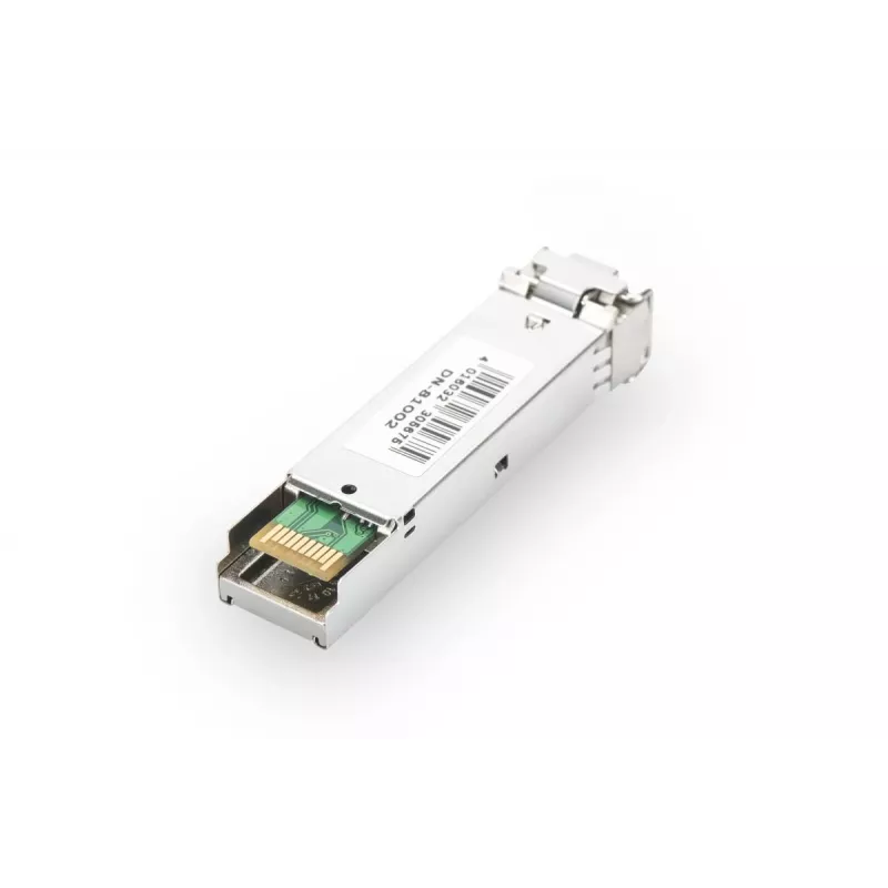 DIGITUS 1,25 Gbit/s SFP-Modul, bis zu 80 km Singlemode, LC-Duplex-Stecker 1000Base-LX, 1550 nm