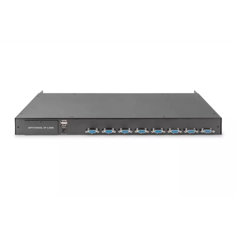 DIGITUS Modularer KVM-Switch 8-Port für modulare KVM-Konsole