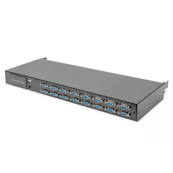 DIGITUS Modularer KVM-Switch 16-Port für modulare KVM-Konsole