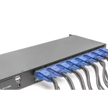 DIGITUS Modularer KVM-Switch 16-Port für modulare KVM-Konsole