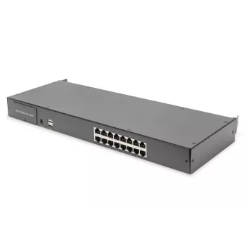 DIGITUS Modular Cat5 KVM-Switch 16-Port für modulare KVM-Konsole