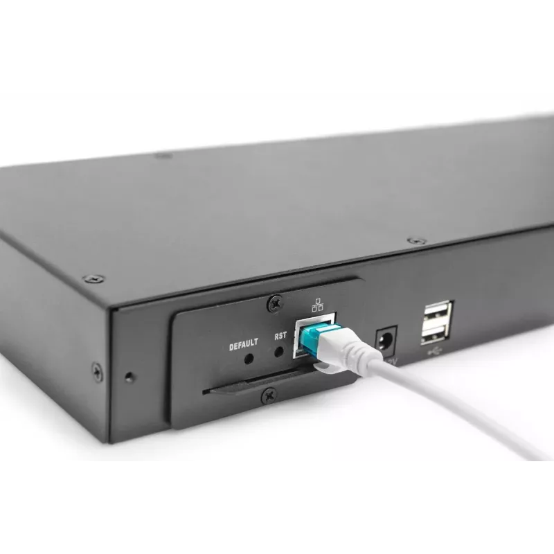 DIGITUS Modular Cat5 KVM-Switch 16-Port für modulare KVM-Konsole