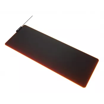COUGAR Gaming-Mauspad NEON X, ARGB, 800x300, Schwarz, Einfarbig, Stoff, Gummi, Verschiedene, Rutschfeste Unterseite, Gaming-Mauspad