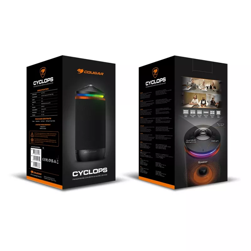 COUGAR Camera, CYCLOPS AIO, 1920 x 818 Pixel, Schwarz