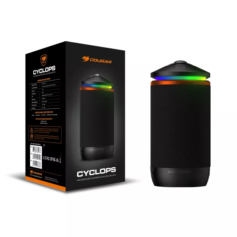 COUGAR Camera, CYCLOPS AIO, 1920 x 818 Pixel, Schwarz