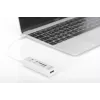 DIGITUS USB 2.0 Type C HUB mit Kartenleser 3x USB 2.0. 1x SD, 1x MicroSD Anschluss Aluminiumgehäuse