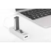 DIGITUS USB 2.0 Type C HUB mit Kartenleser 3x USB 2.0. 1x SD, 1x MicroSD Anschluss Aluminiumgehäuse