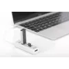 DIGITUS USB 2.0 Type C HUB mit Kartenleser 3x USB 2.0. 1x SD, 1x MicroSD Anschluss Aluminiumgehäuse