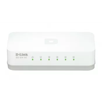 D-Link GO-SW-5E/E Netzwerk-Switch Unmanaged Fast Ethernet (10/100) Weiß