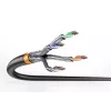 DIGITUS Außeninstallationskabel - Cat 7 - S/FTP - AWG 23/1 - 100m - Schwarz