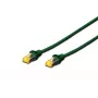 DIGITUS Patchkabel - CAT6a - S/FTP - Snagless - Cu - 3m - grün
