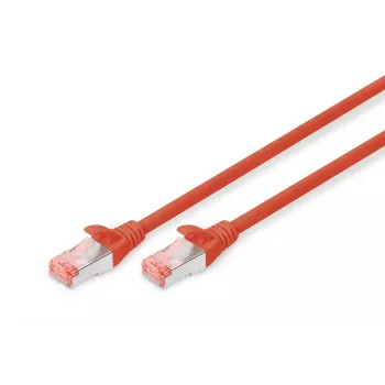 DIGITUS Patchkabel - CAT6 - S/FTP - Snagless - Cu - 2 m - rot