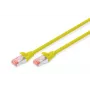 DIGITUS Patchkabel - CAT6 - S/FTP - Snagless - Cu - 2m - gelb