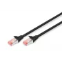 Digitus CAT 6 S/FTP Patchkabel RJ-45 Cat6 3m Schwarz