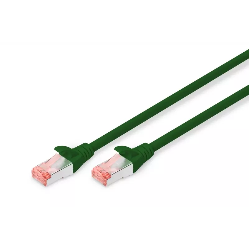 DIGITUS Patchkabel - CAT6 - S/FTP - Snagless - Cu - 5m - grün
