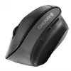 CHERRY MW 4500 Kabellose 45-Grad-Maus, Schwarz, USB, Rechtshänder, Vertikales Design, Optisch, RF Wireless, 1200 DPI, Schwarz