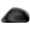 CHERRY MW 4500 Kabellose 45-Grad-Maus, Schwarz, USB, Rechtshänder, Vertikales Design, Optisch, RF Wireless, 1200 DPI, Schwarz