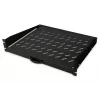 DIGITUS 2U ausziehbare Ablage für Schränke ab 450 mm Tiefe 88x483x352 mm, bis 30 kg, schwarz (RAL 9005)