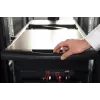 DIGITUS Modularisierte 43,2 cm (17 Zoll) TFT-Konsole mit 8-Port KVM RAL 9005 schwarz - Qwertzu Deutsch