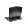DIGITUS Modularisierte 48,3cm (19 Zoll) TFT-Konsole mit 8-Port-KVM, RAL 9005 schwarz - Qwertzu Deutsch
