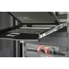 DIGITUS Modularized 48.3cm (19in) TFT console with 8 port Cat.5 KVM, RAL 9005 Schwarz - Qwertzu German