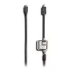 Kensington MiniSaver Mobile Keyed Lock, 1,8 m, Kensington, Schlüssel, Flachschlüssel, Kohlenstoffstahl, Schwarz