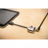 Kensington MiniSaver Mobile Keyed Lock, 1,8 m, Kensington, Schlüssel, Flachschlüssel, Kohlenstoffstahl, Schwarz