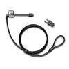 Kensington MiniSaver Mobile Keyed Lock, 1,8 m, Kensington, Schlüssel, Flachschlüssel, Kohlenstoffstahl, Schwarz