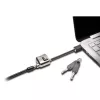 Kensington MiniSaver Mobile Keyed Lock, 1,8 m, Kensington, Schlüssel, Flachschlüssel, Kohlenstoffstahl, Schwarz