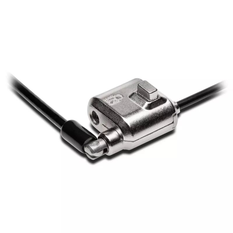Kensington MiniSaver Mobile Keyed Lock, 1,8 m, Kensington, Schlüssel, Flachschlüssel, Kohlenstoffstahl, Schwarz