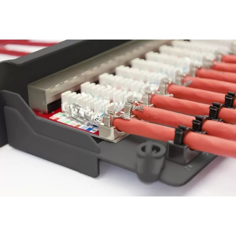 DIGITUS Professional CAT6A, Klasse EA Patch Panel, geschirmt