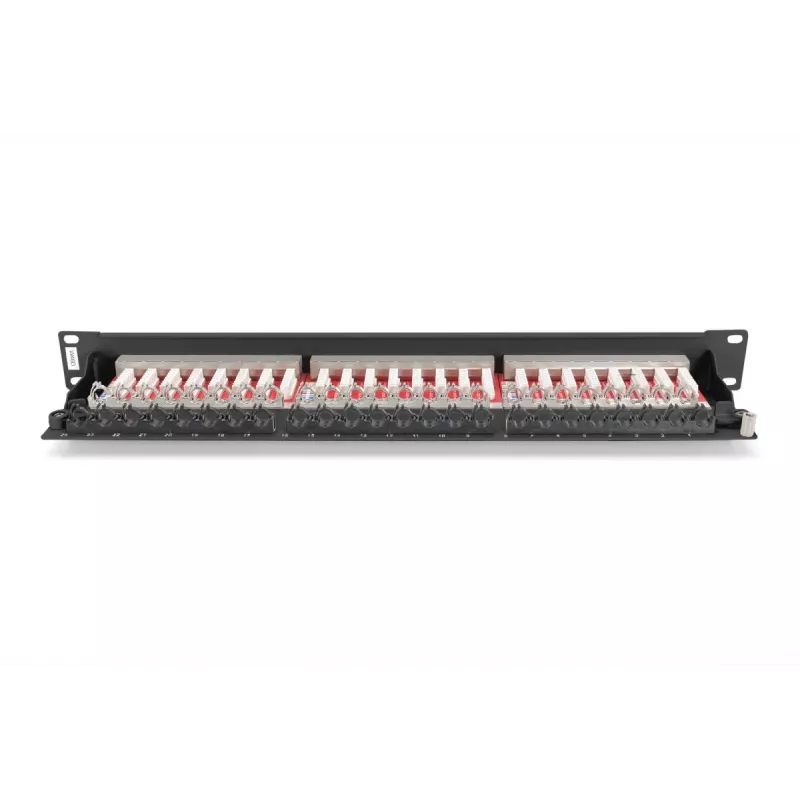 DIGITUS Professional CAT6A, Klasse EA Patch Panel, geschirmt