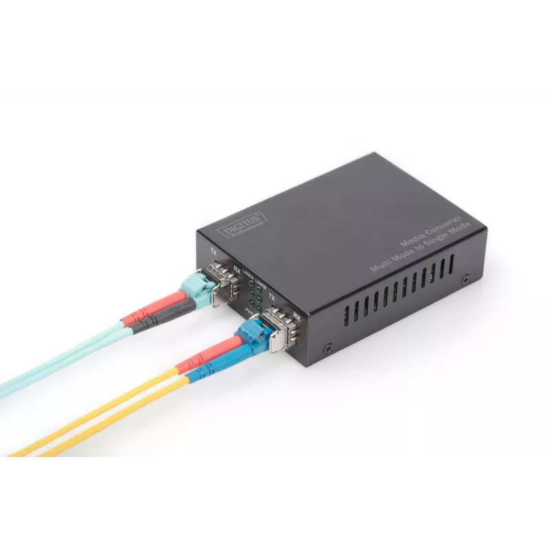 DIGITUS Multi-/Singlemode Medienkonverter Gigabit 850nm 1310nm 1550nm (SM)