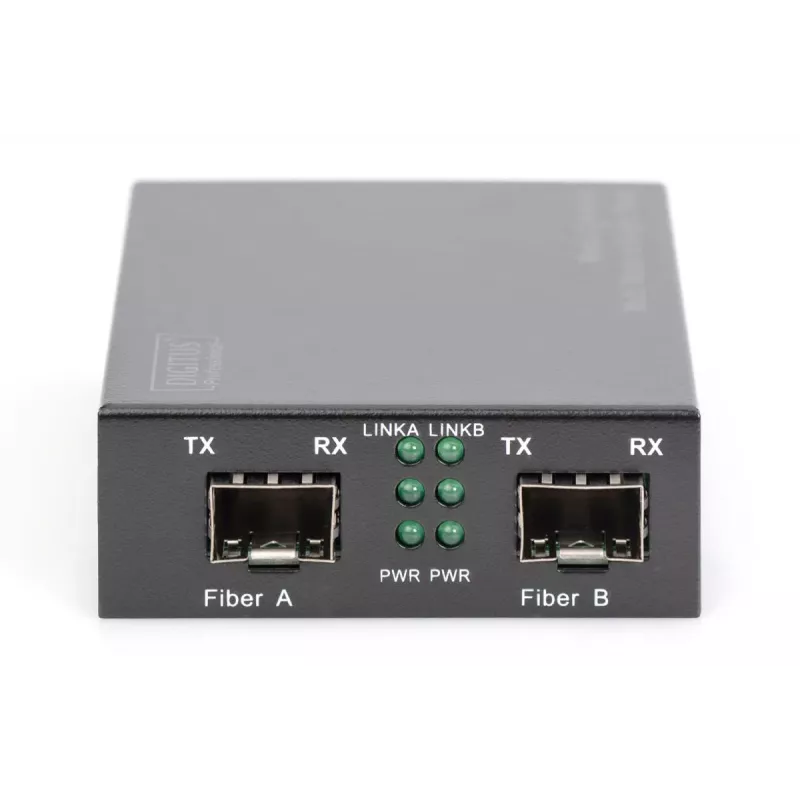 DIGITUS Multi-/Singlemode Medienkonverter Gigabit 850nm 1310nm 1550nm (SM)