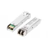 DIGITUS 1,25 Gbit/s SFP-Modul, Bis zu 550 m Multimode, LC-Duplex-Stecker 1000Base-SX, 850 nm