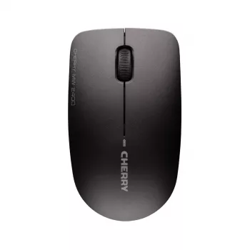 CHERRY MW 2400 Wireless Maus, Schwarz, USB, Ambidextrous, Optical, RF Wireless, 1200 DPI, Schwarz