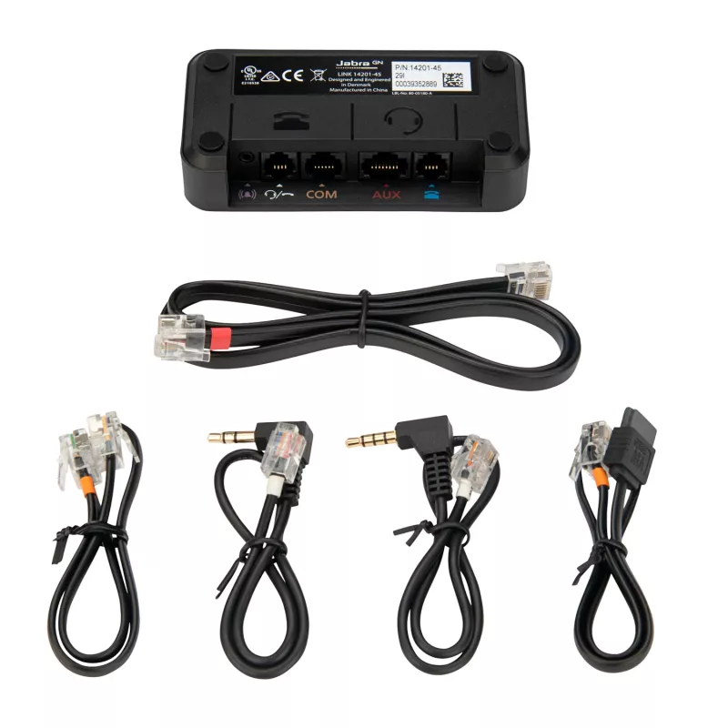 Jabra Link 14201-45, Steueradapter, Schwarz