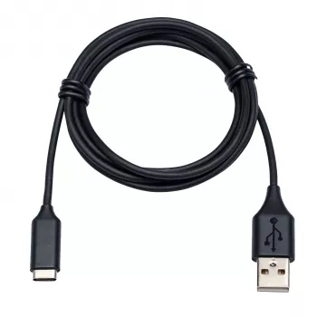 Jabra Link Verlängerungskabel: USB-C auf USB-A, 1,2 m, USB C, USB A, Schwarz