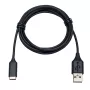 Jabra Link Verlängerungskabel: USB-C auf USB-A, 1,2 m, USB C, USB A, Schwarz
