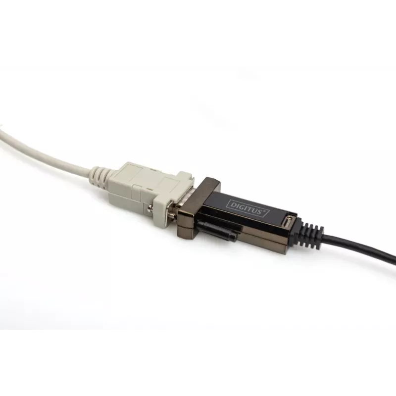 DIGITUS USB Typ-C 2.0 auf Seriell Konverter, DSUB 9M 1m Kabel