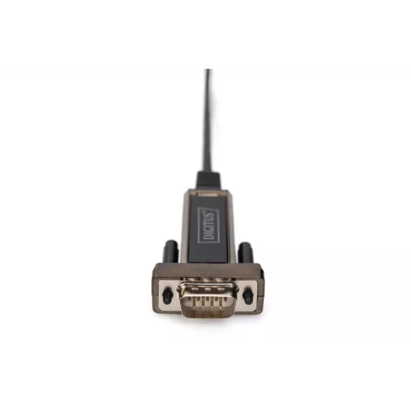 DIGITUS USB Typ-C 2.0 auf Seriell Konverter, DSUB 9M 1m Kabel