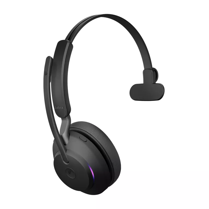 Headset Jabra Evolve2 65 USB-C Schwarz MS Mono