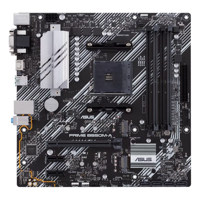 Motherboard ASUS PRIME B550M-A AMD B550 Sockel AM4 micro ATX