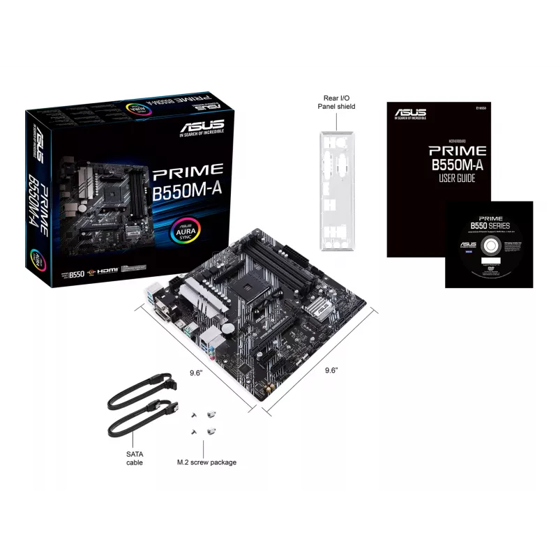 Motherboard ASUS PRIME B550M-A AMD B550 Sockel AM4 micro ATX