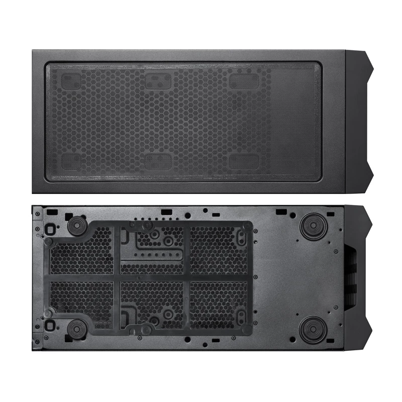 PC-Gehäuse CHIEFTEC CW-01B-OP Tower Schwarz — SPCC, 7×3,5-Zoll-Schächte, 7×2,5-Zoll-Schächte, 3×5,25-Zoll-Schächte, bis zu 410 mm GPU