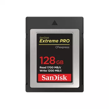 WESTERN DIGITAL SanDisk CF Express Extreme Pro 128 GB, 1700 MB/s Lesen, 1200 MB/s Schreiben